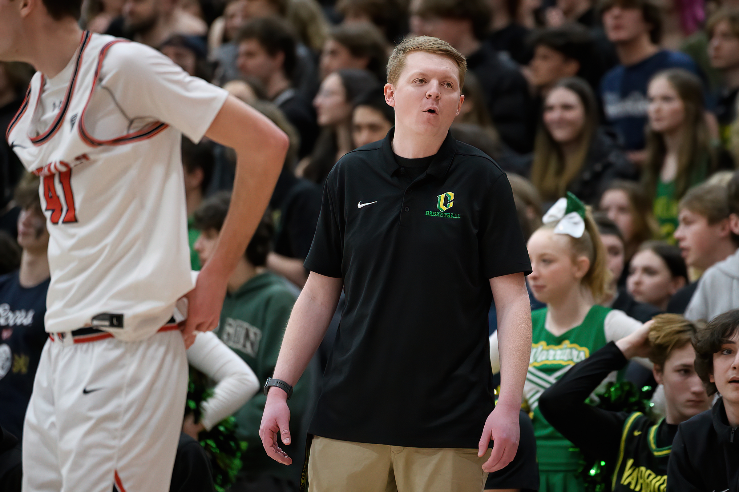 1 Lincoln vs Cleveland boys basketball 6A Oregon second round March 4 2023 Ken Waz 9